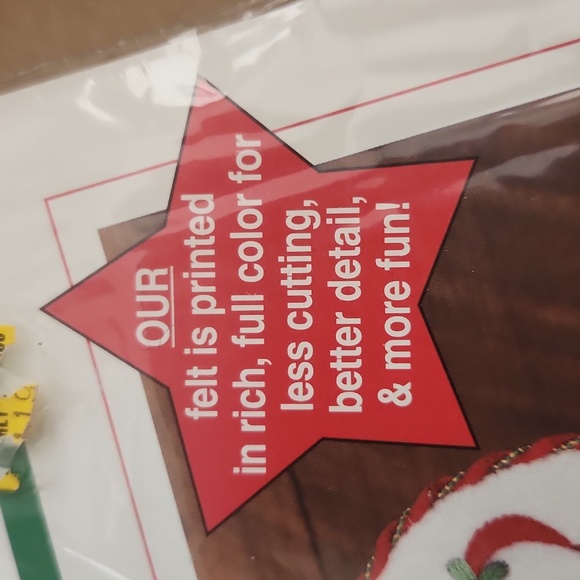 Sweetheart Ornaments Sunset Felt Applique Kit. Embroidery /glue (4 set) New. - Picture 14 of 14